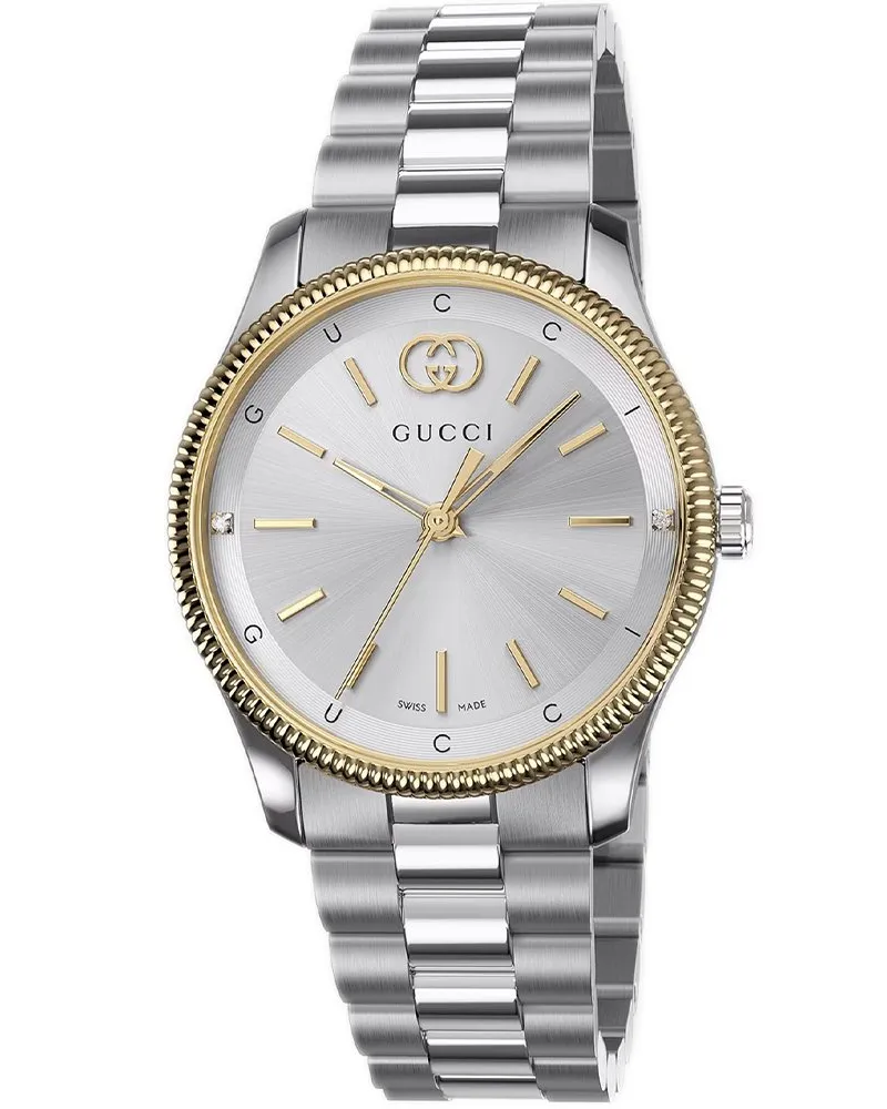 Gucci YA1265063 G-Timeless Damenuhr Silber