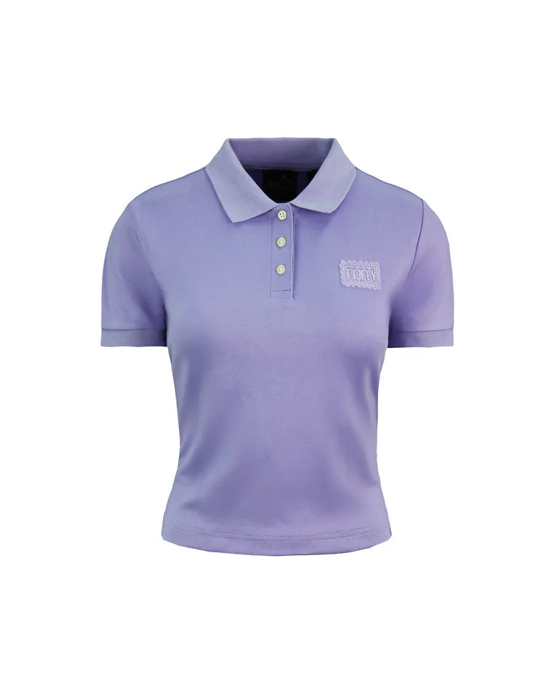 Puma x Rihanna Fenty Baby-Polo-Shirt für Damen - Lila Lila