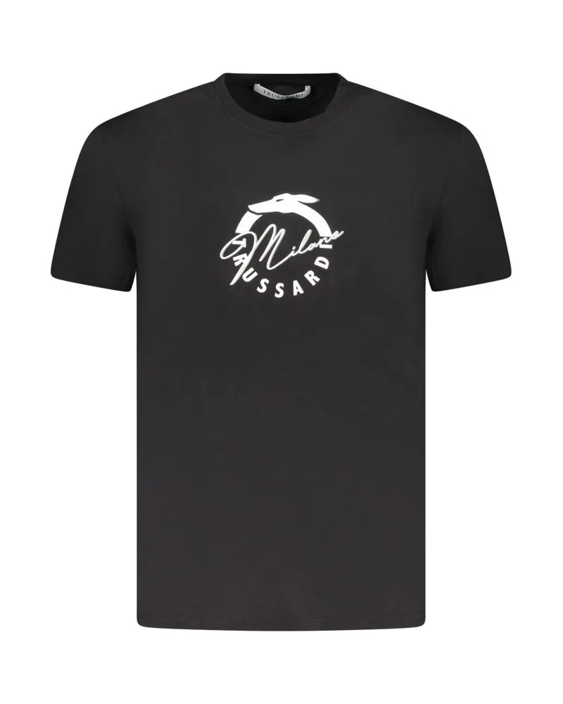 Trussardi Milano Signature T-Shirt Schwarz