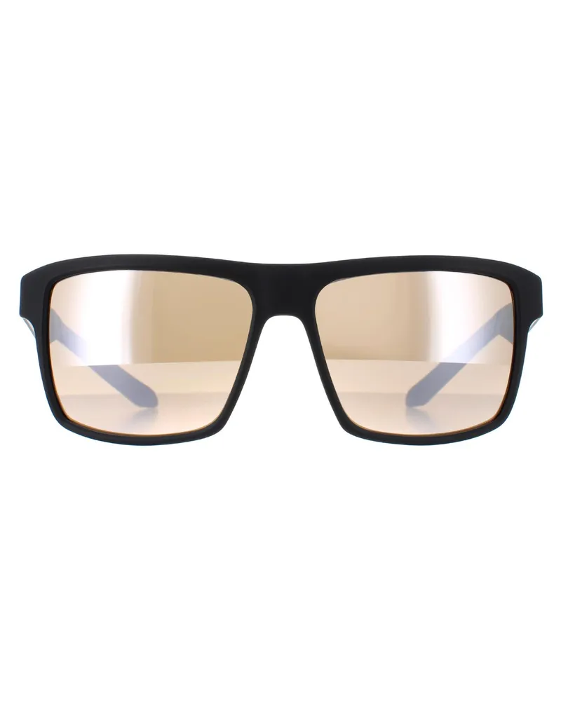 Dragon Square Mens Matte Black Lumlens Silver Ionized Space Schwarz
