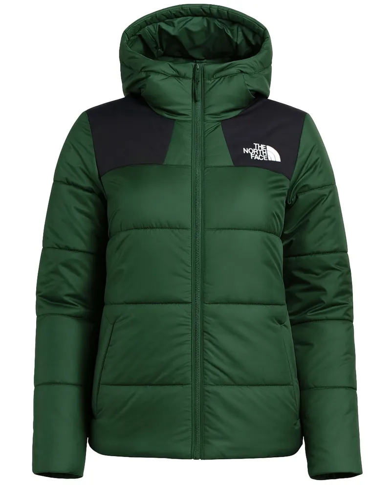The North Face Massif Synthetische Damen Grüner Gefütterter Jacke Grün