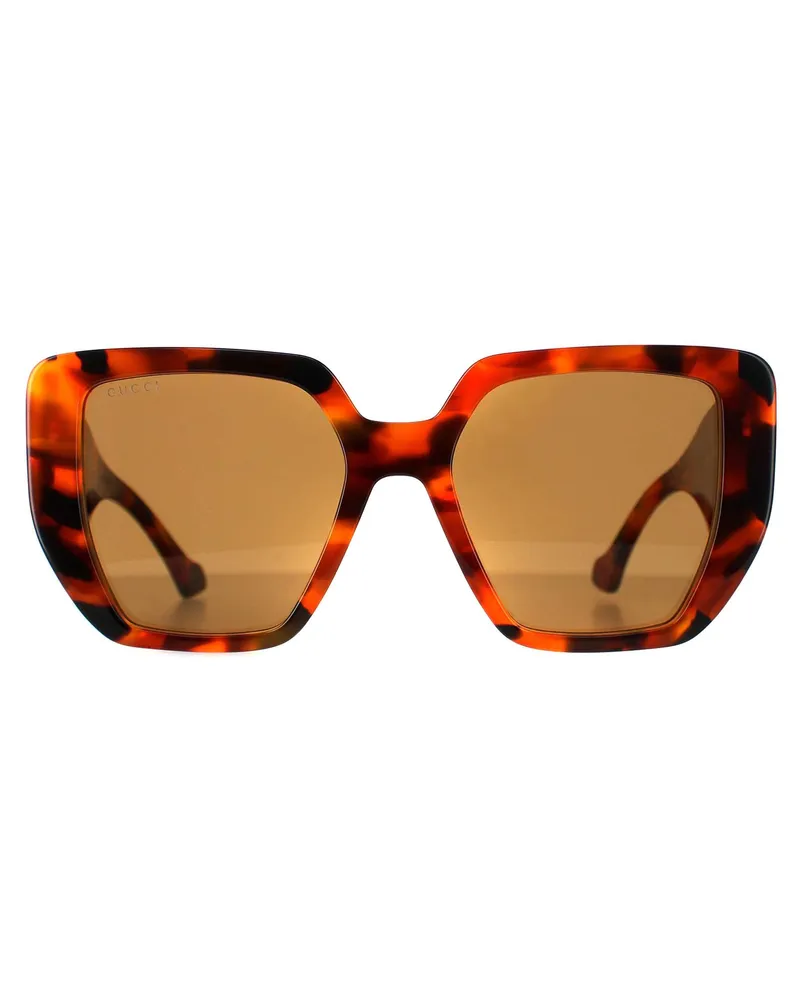 Gucci Square Damen Havanna Braun GG0956S Braun