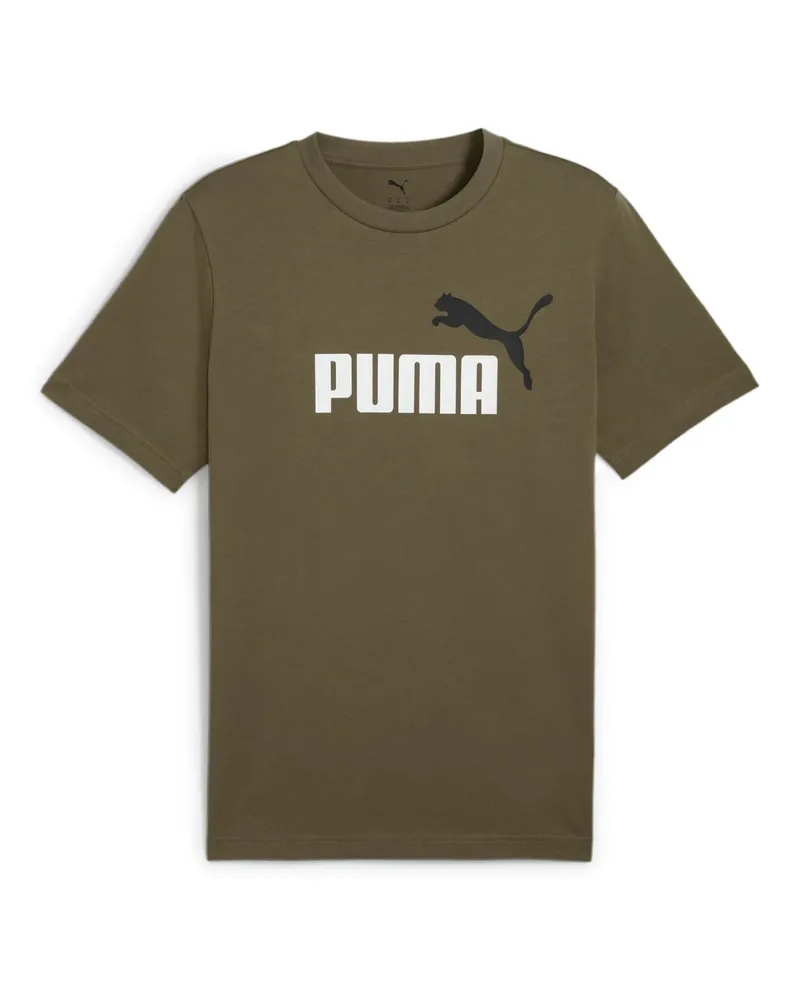 Puma Ess  Color No.  Logo Tee T-Shirt Grün