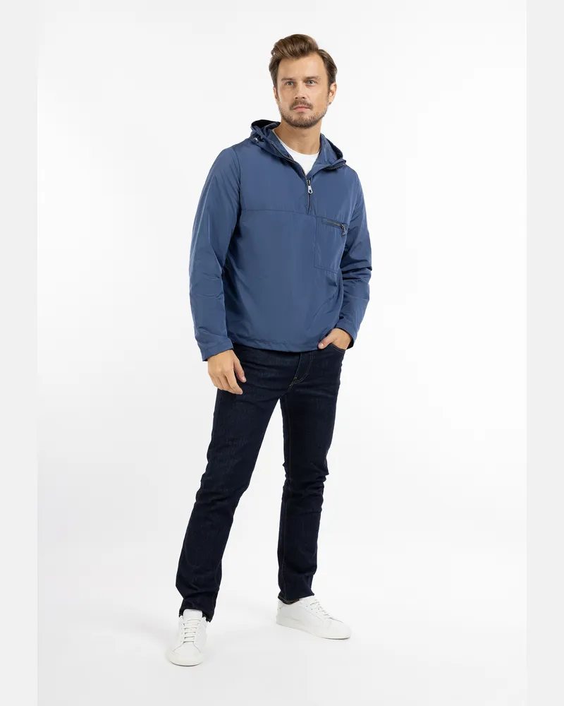 DreiMaster Übergangsjacke - recyceltes Material Herren Marine Marineblau