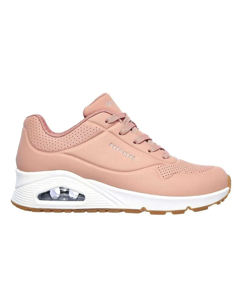 Skechers Uno Stand On Air" Sneaker für Damen, Keilabsatz (Rosa Rosé