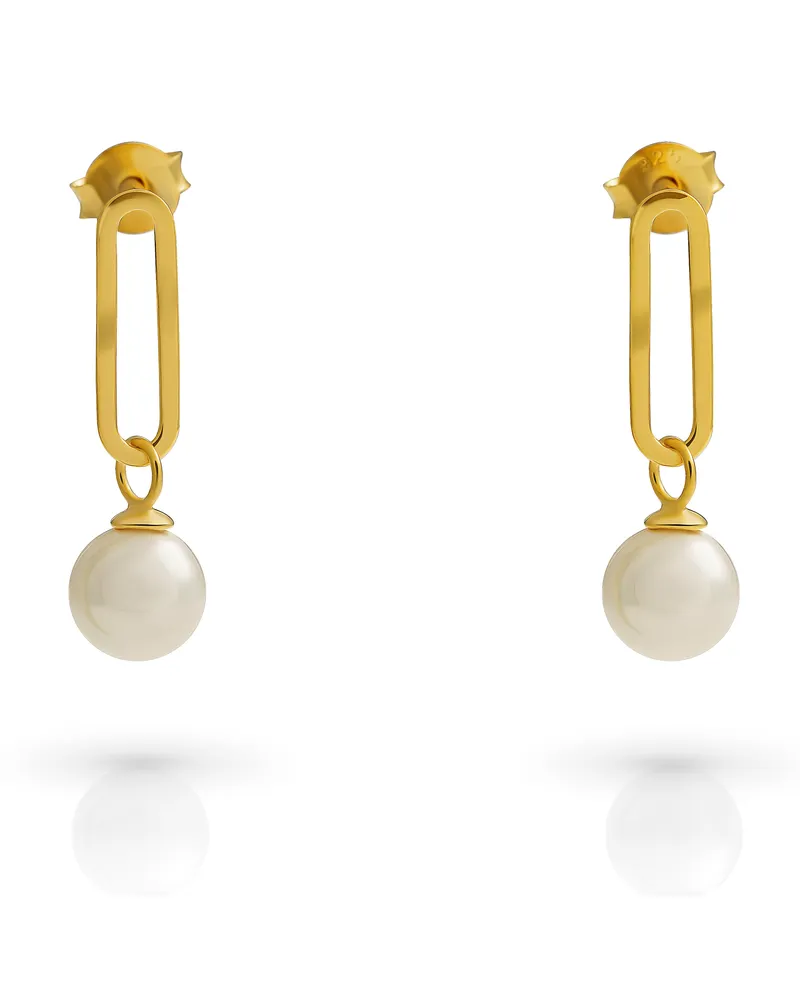 Orphelia Grand' Tropfenohrringe aus 925er Sterlingsilber für Damen - Gold ZO-7558/G Gold
