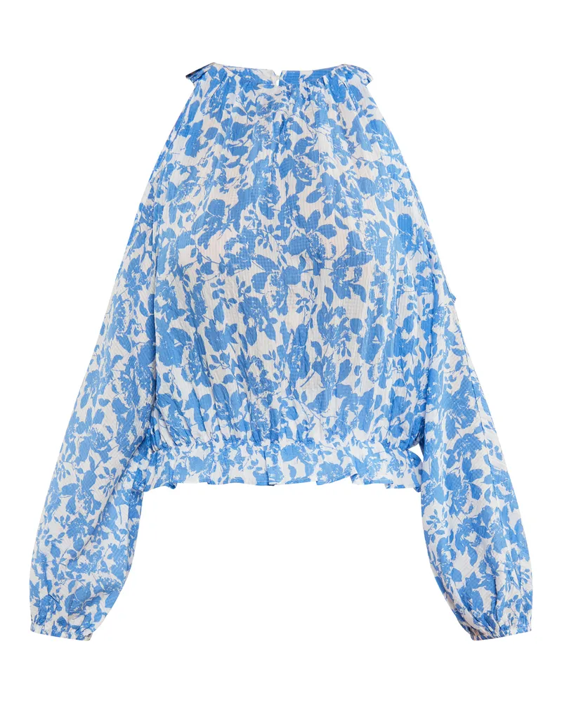 IZIA Bluse Damen blau Blau