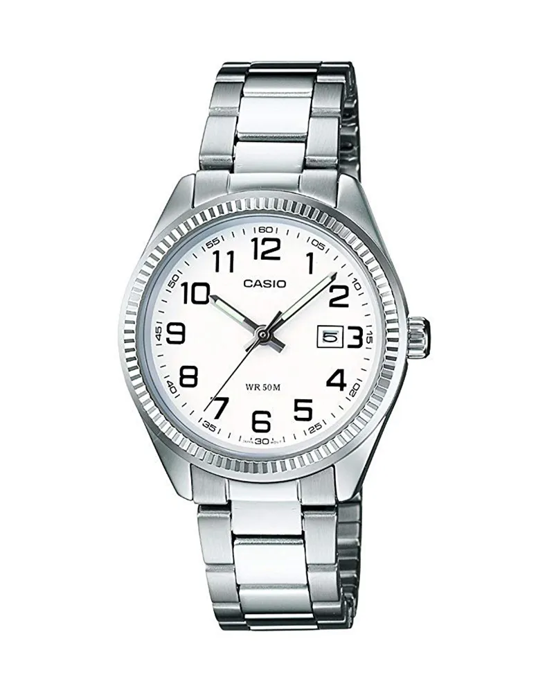 Casio Casio Collection Silber Damen Armbanduhr LTP-1302PD-7BVEG Silber