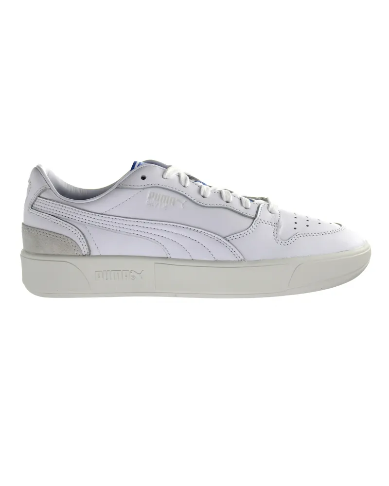 Puma Sky LX LOW R.Dassler Bein Col Schnürschnüre weiße Leder Männer Trainer 374878 01 Weiß