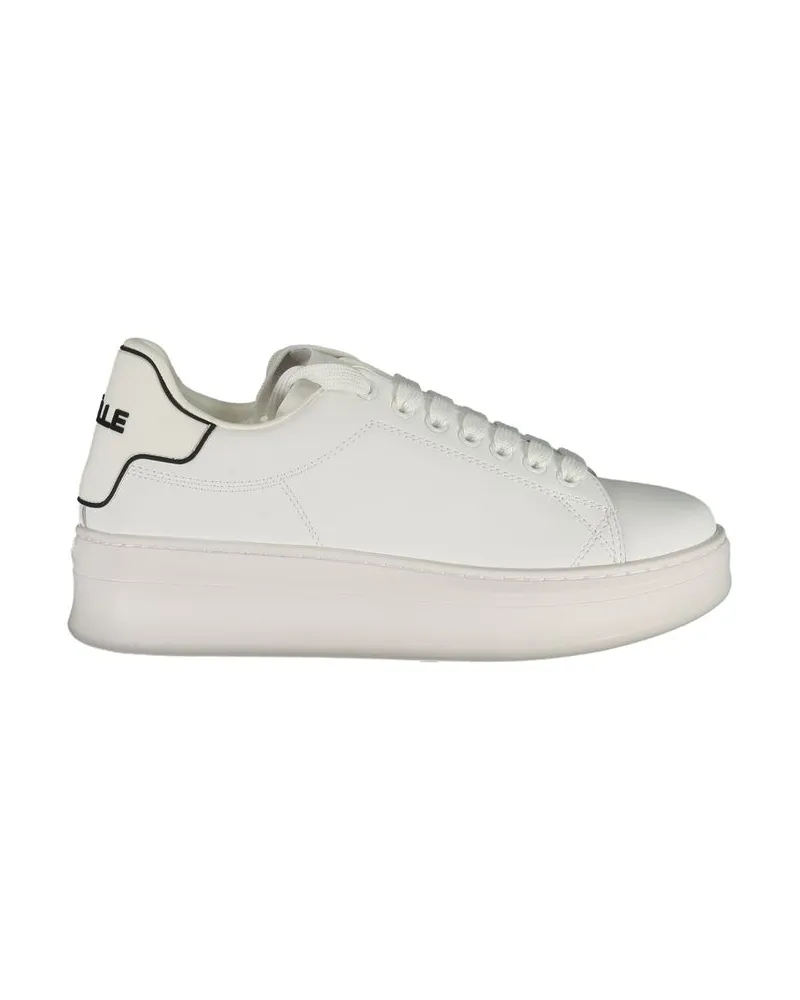 Gaëlle Bonheur Gaelle Paris Bianco Polyurethan Damen Sneaker Weiß