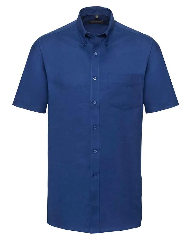 Russell Athletic Russell Collection - "Classic" Hemd für Herren kurzärmlig Marineblau