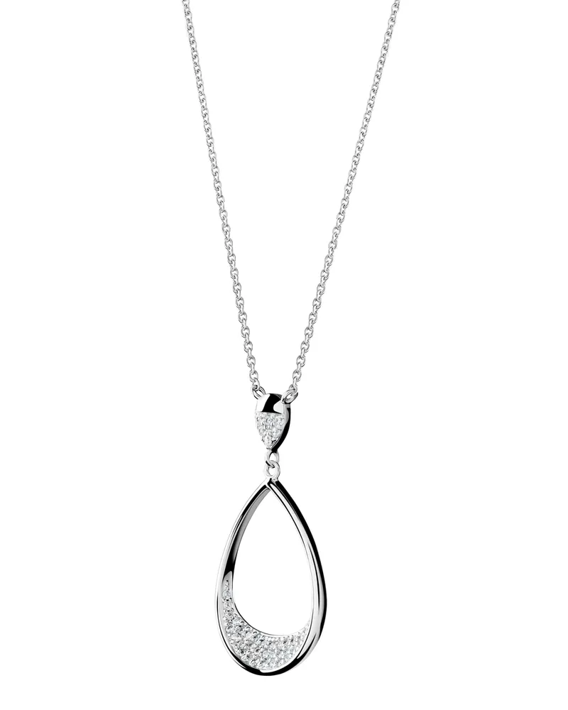 Orphelia Jolina' Damenkette mit Anhänger aus 925er Sterlingsilber – Silber ZK-7490 Silber