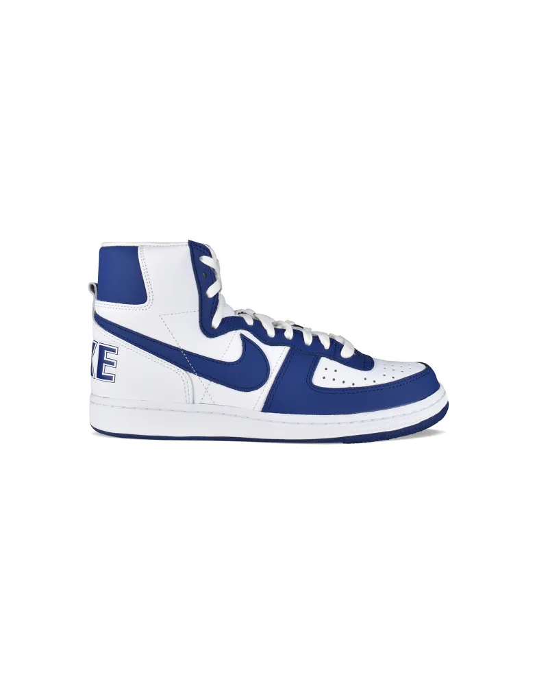 Comme des Garçons Hohe Sneakers Terminator Weiß Weiß