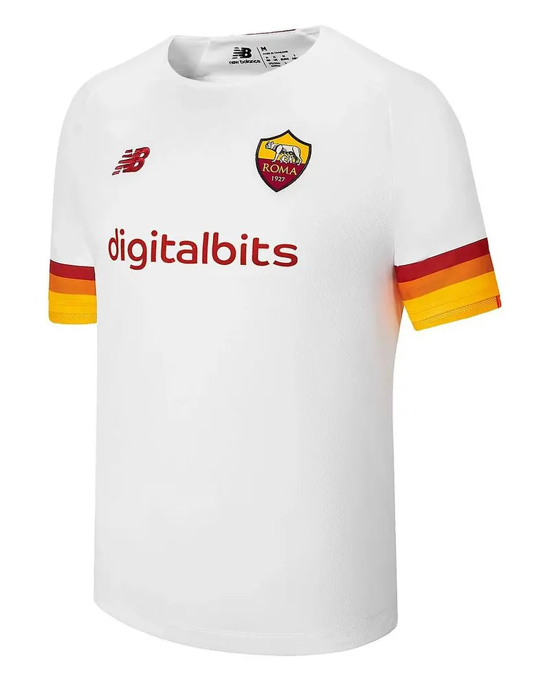 New Balance Neues Gleichgewicht als Roma Herren White Jersey Top Weiß