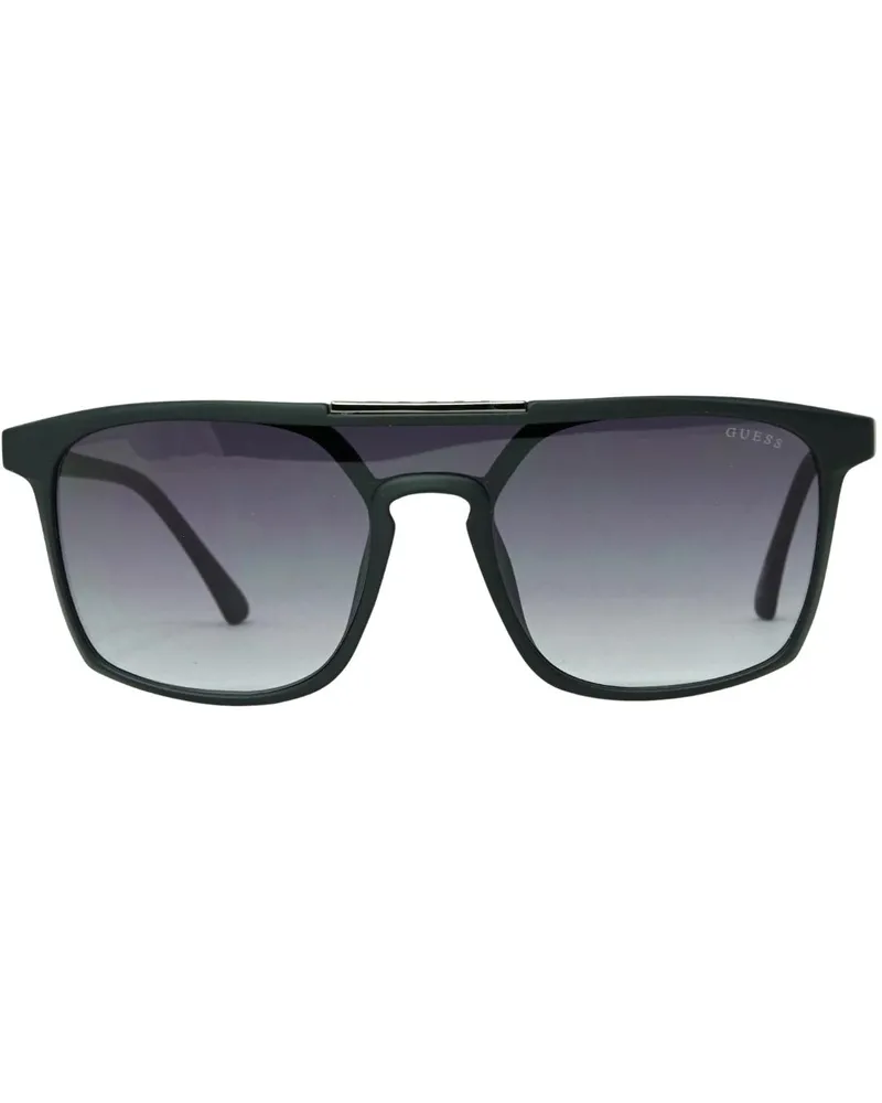 Guess Shield Unisex matt schwarz rauchgrau Gradient GF5089 Schwarz