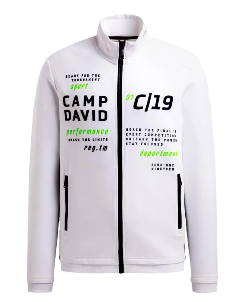 CAMP DAVID Jacke Weiß