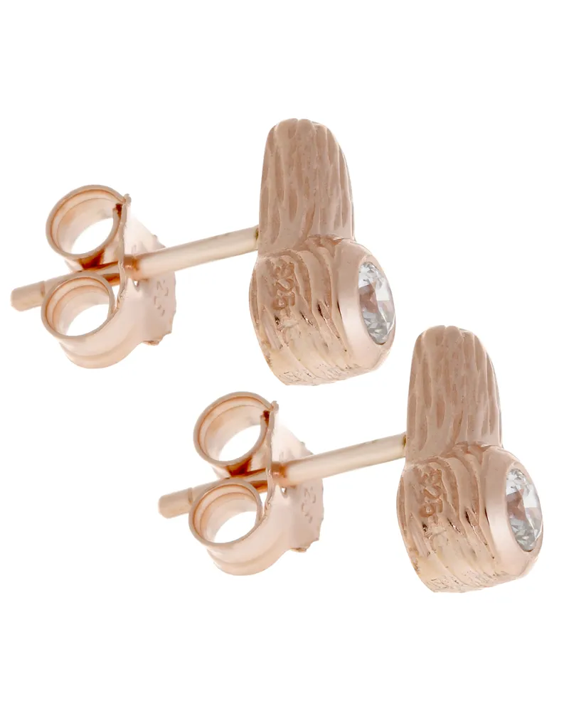 Orphelia Ohrstecker für Damen, 925 Sterlingsilber, Rosé, ZO-6025/1 Rosé