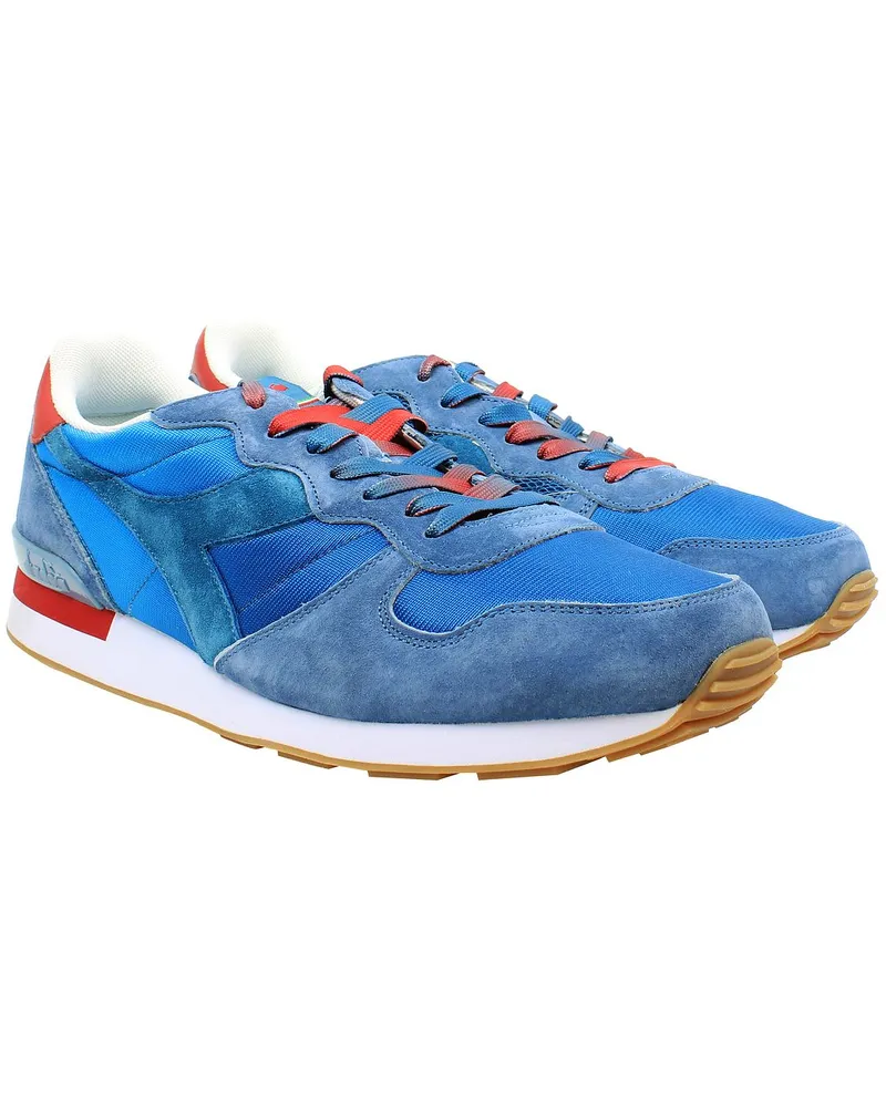 Diadora Camaro Premium Herren-Sneaker in Blau Blau