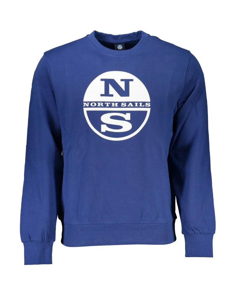 North Sails Crewneck-Sweatshirt Nslts23456 Mittelblau