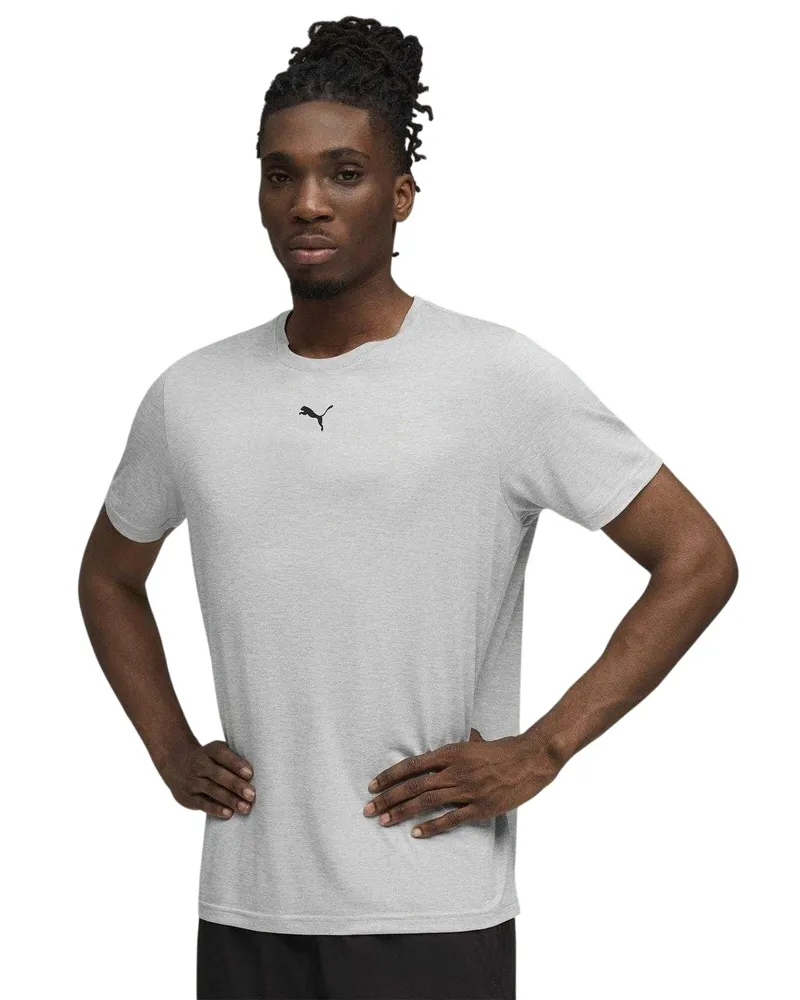 Puma Tad" T-Shirt für Herren, Performance, Fitnessstudio (Grau Grau