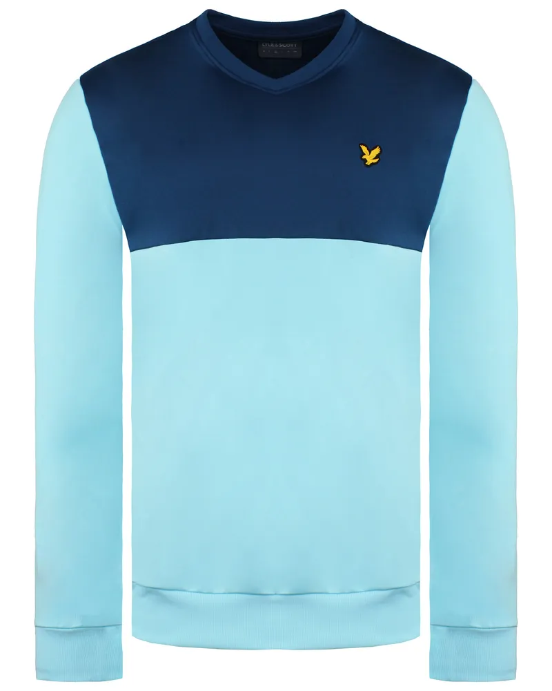 Lyle & Scott Golf Mens Blue Pullover Blau