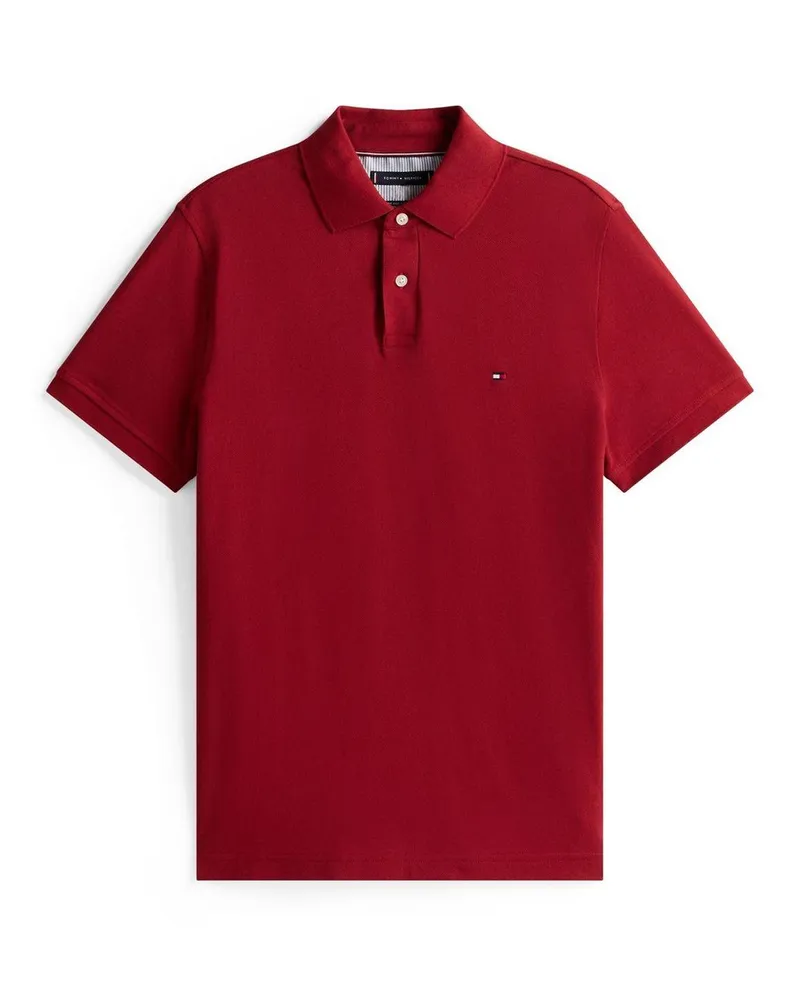 Tommy Hilfiger 1985" Poloshirt für Herren (Rot Rot