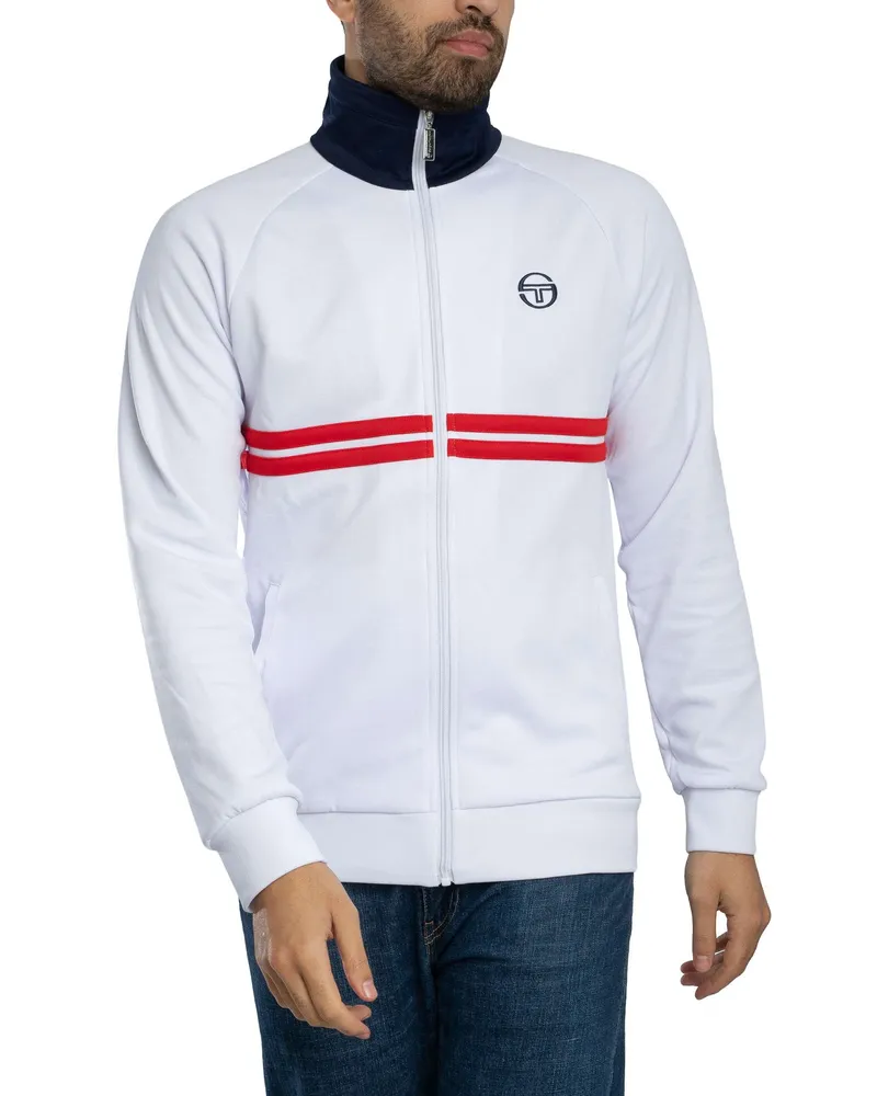 Sergio Tacchini Dallas Trainingsjacke, Weiß Weiß