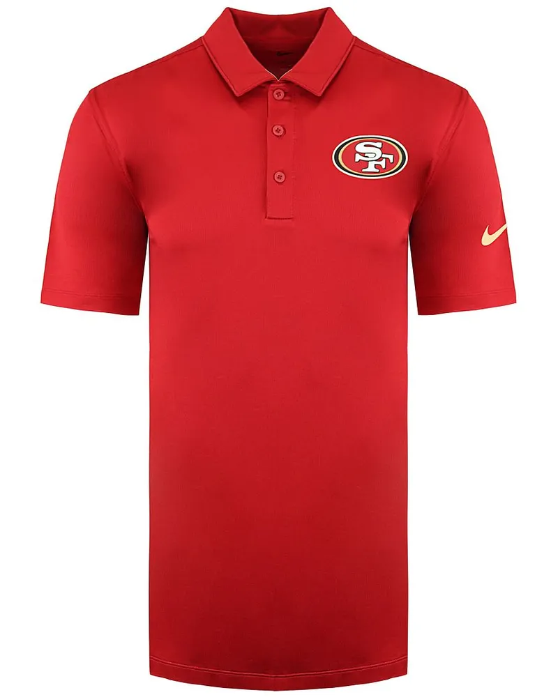 Nike NFL San Francisco 49ers Franchise Herren-Poloshirt Rot