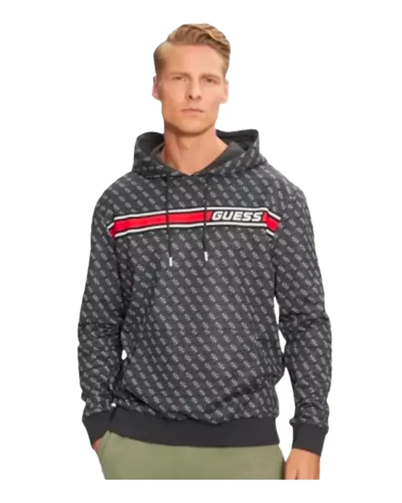 Guess Sweat  Homme New corbin Schwarz