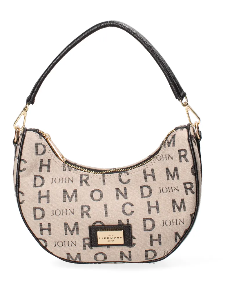John Richmond Umhängetasche Frauen Beige