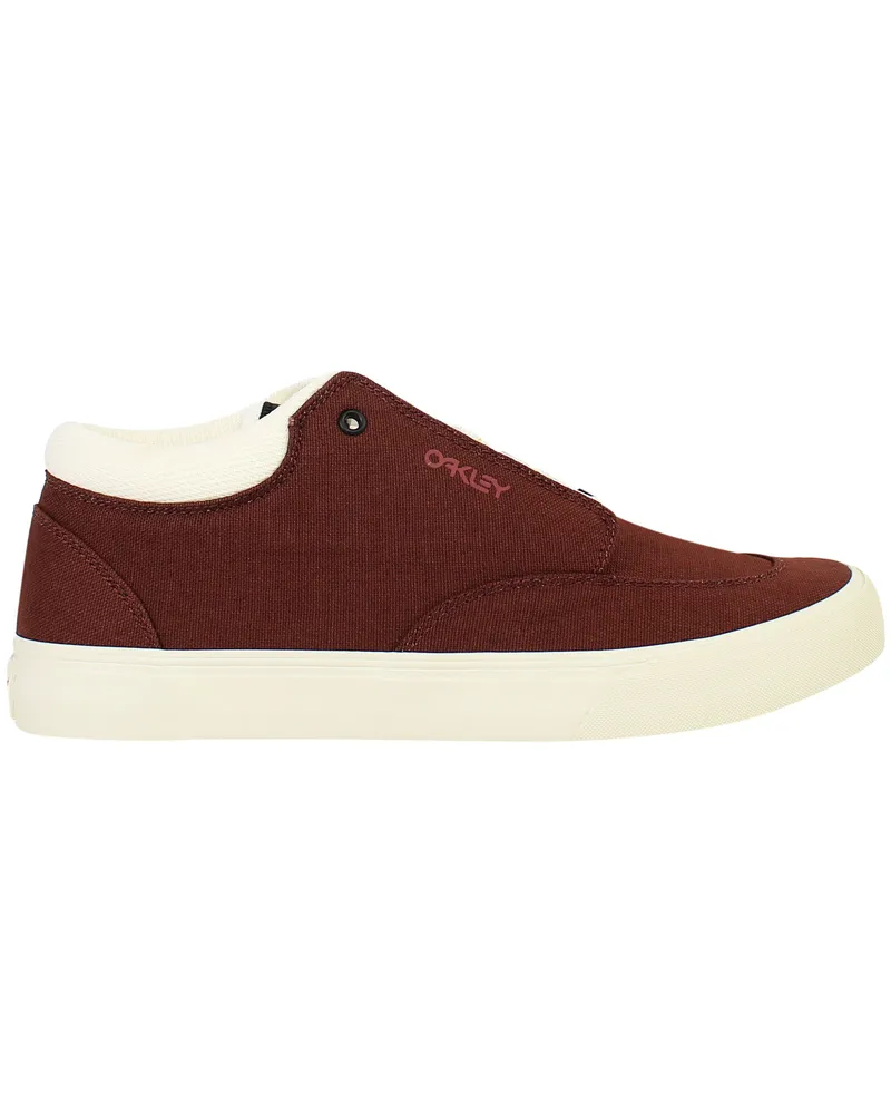 Oakley Low-Top Vulkanisierte Herren Rote Sneakers Rot