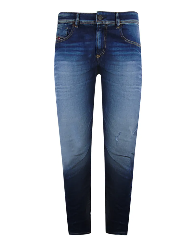 Diesel 1979 Sleeker-r Dunkelblaue Jeanshose Blau