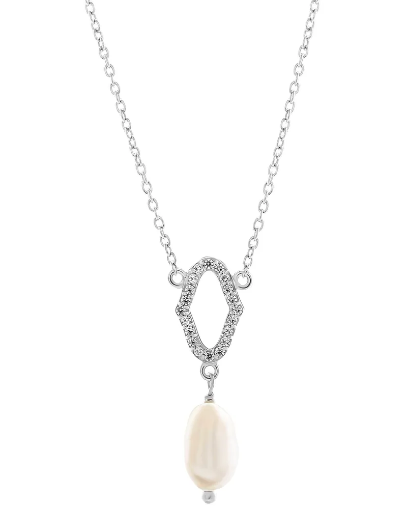 Orphelia Normandy' Damen-Anhänger aus 925er Sterlingsilber mit Kette – Silber ZK-7574 Silber