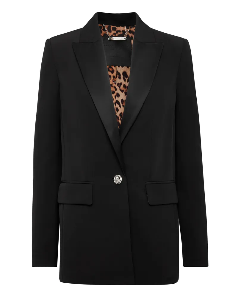 Philipp Plein Blazer Tiger Schwarz