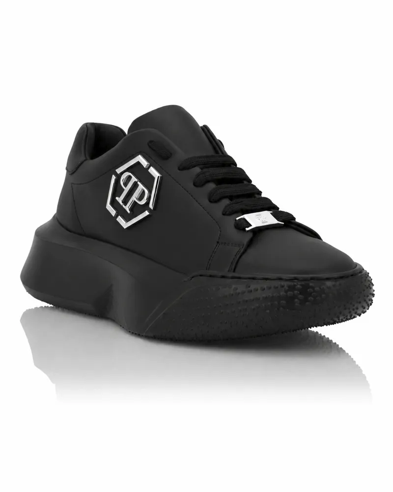 Philipp Plein Godzilla Runner Hexagon - Schwarz Schwarz