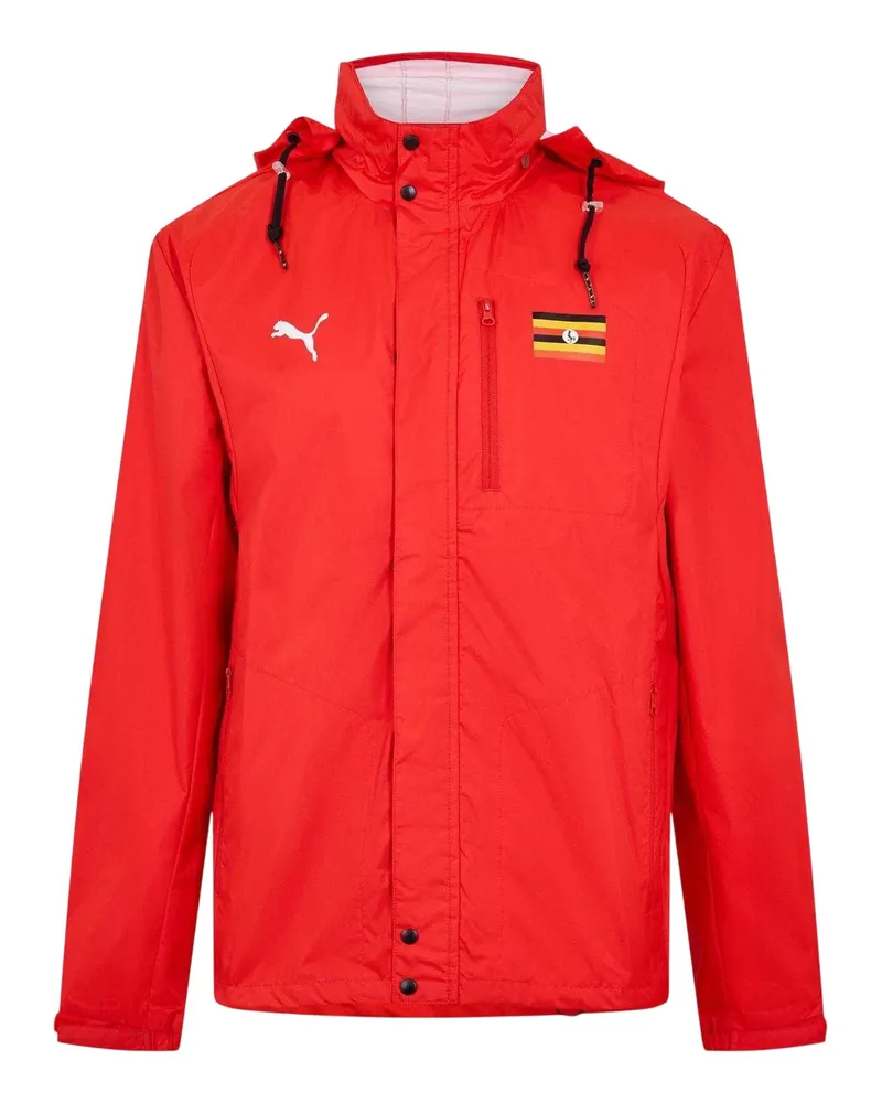 Puma Jacke für Herren, Hochleistungsmaterial, Training (Rot Rot
