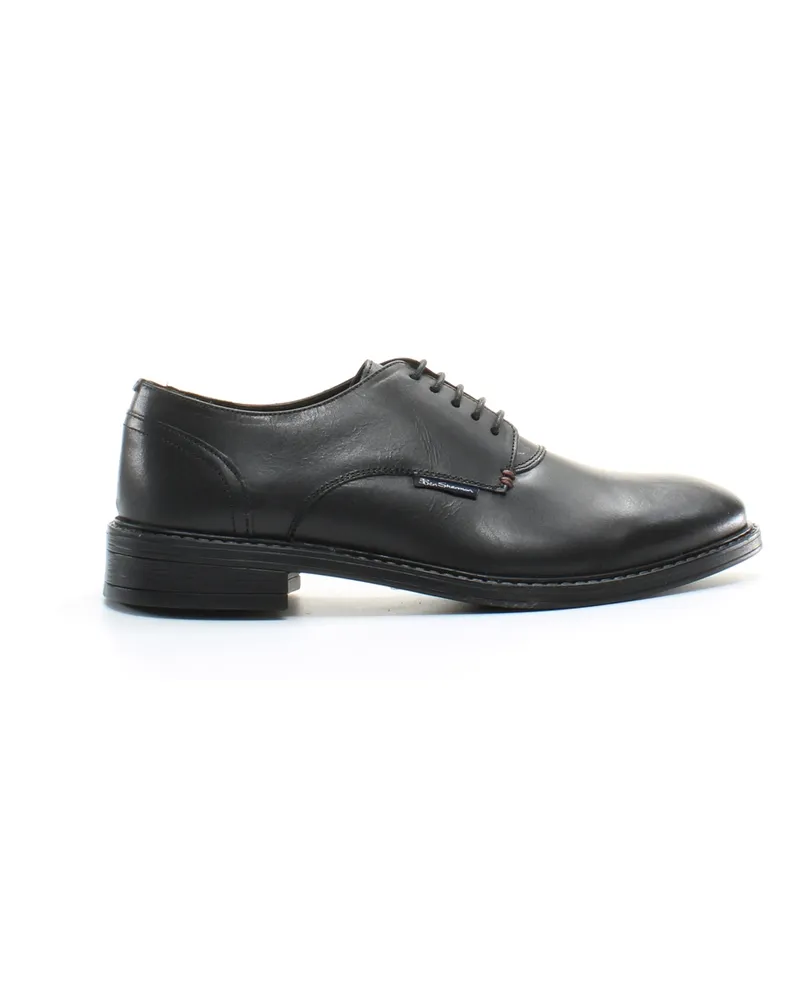Ben Sherman Pat Mens Black Schuhe Schwarz