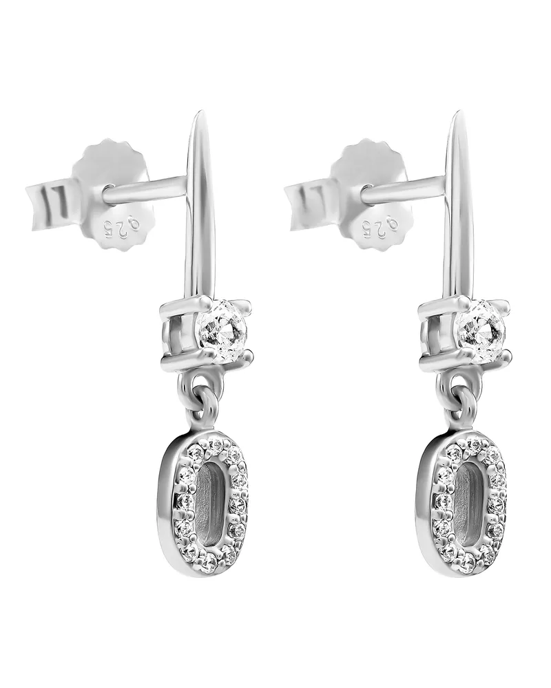 Orphelia Lily' Tropfenohrringe aus 925er Sterlingsilber für Damen - Silber ZO-7582 Silber
