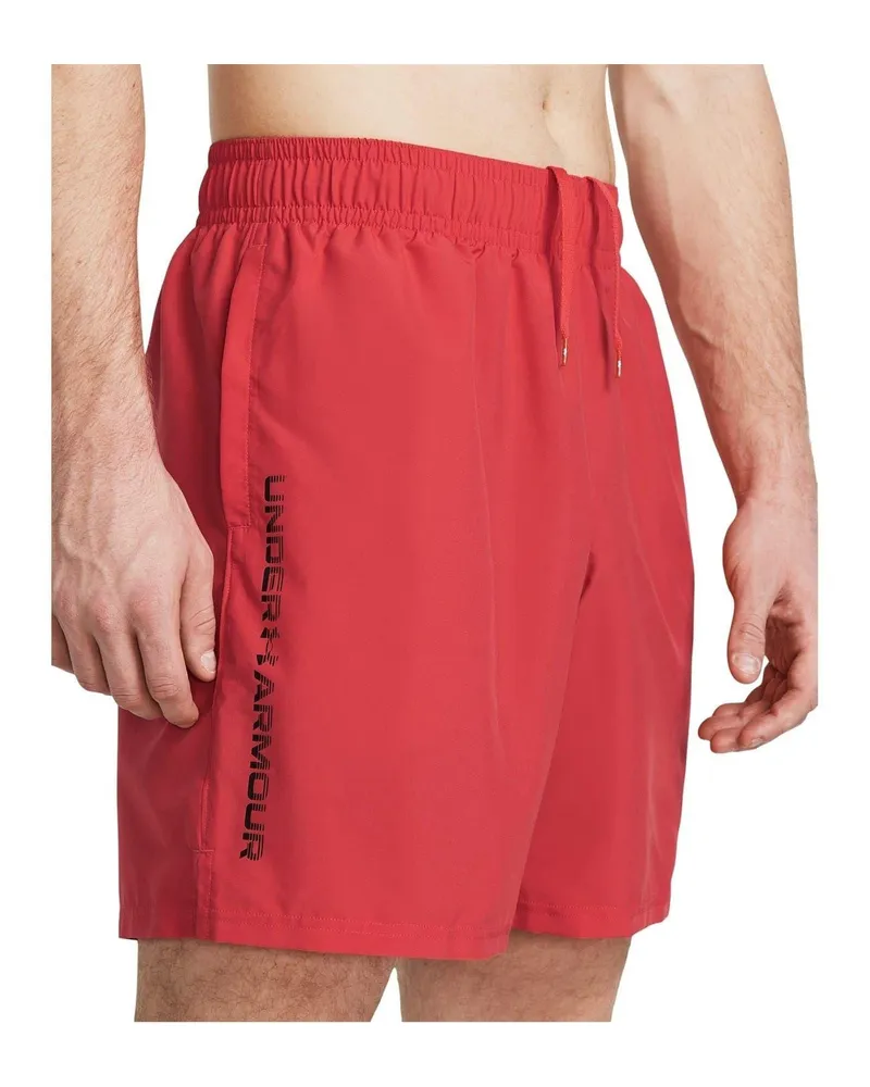 Under Armour Shorts für Herren (Rot/Schwarz Rot