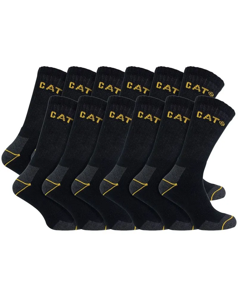 Caterpillar Footwear 12er-Pack Unisex Schwerlast-Arbeitsstrümpfe für Stahlkappenstiefel Marineblau