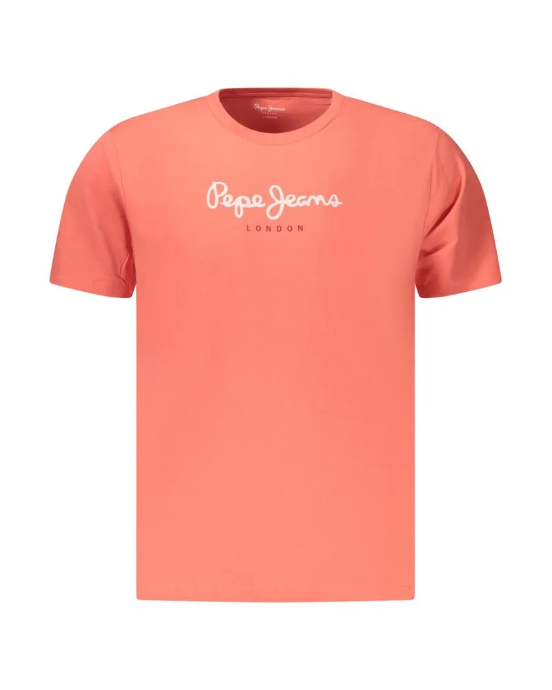 Pepe Jeans Bianco Baumwoll-Hemd für Männer Rosa