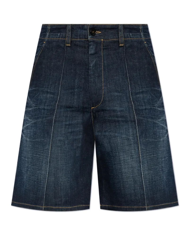 Dsquared2 Dark Bermuda Shorts Denim Marineblau Blau