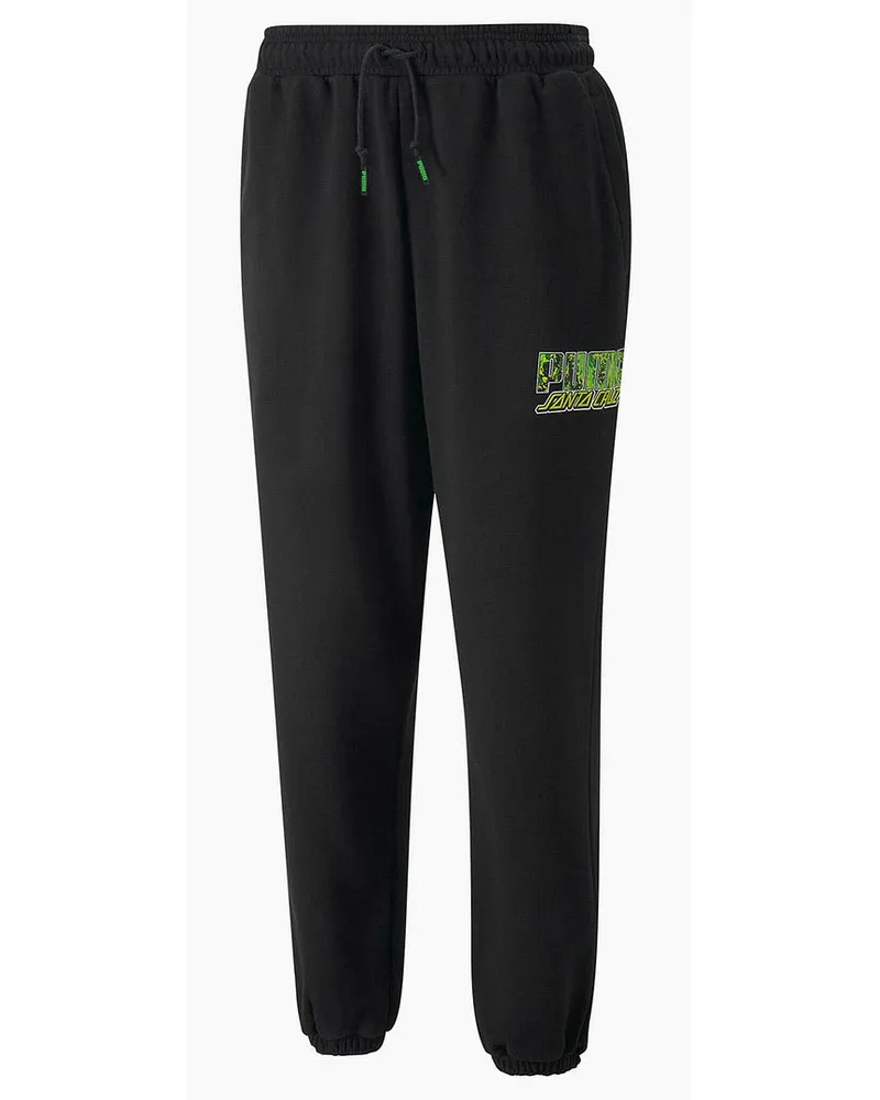 Puma x Santa Cruz Graphic Logo Black Stretch Taille Herren -Gleishosen 532245 01 Schwarz