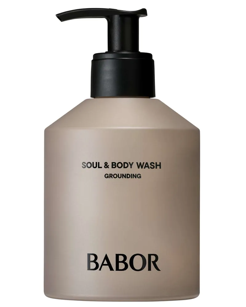 Babor Soul & Body Wash 250 ml, Erdende Duftnote, nährende schäumende Körperwäsche 