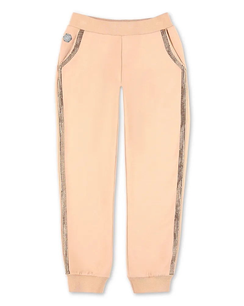 Philipp Plein Jogginghosen Iconic Plein Beige