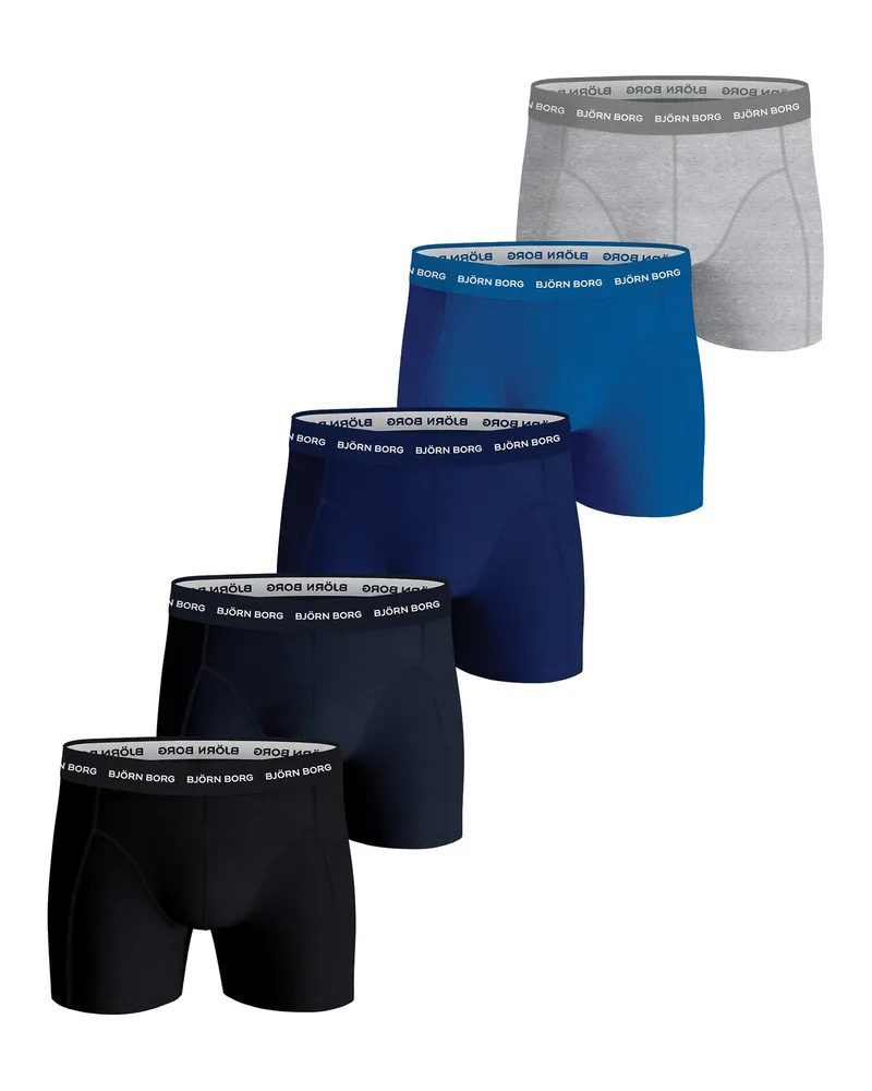 Björn Borg Baumwoll-Stretch-Boxershorts - Mehrfarbig Mehrfarbig