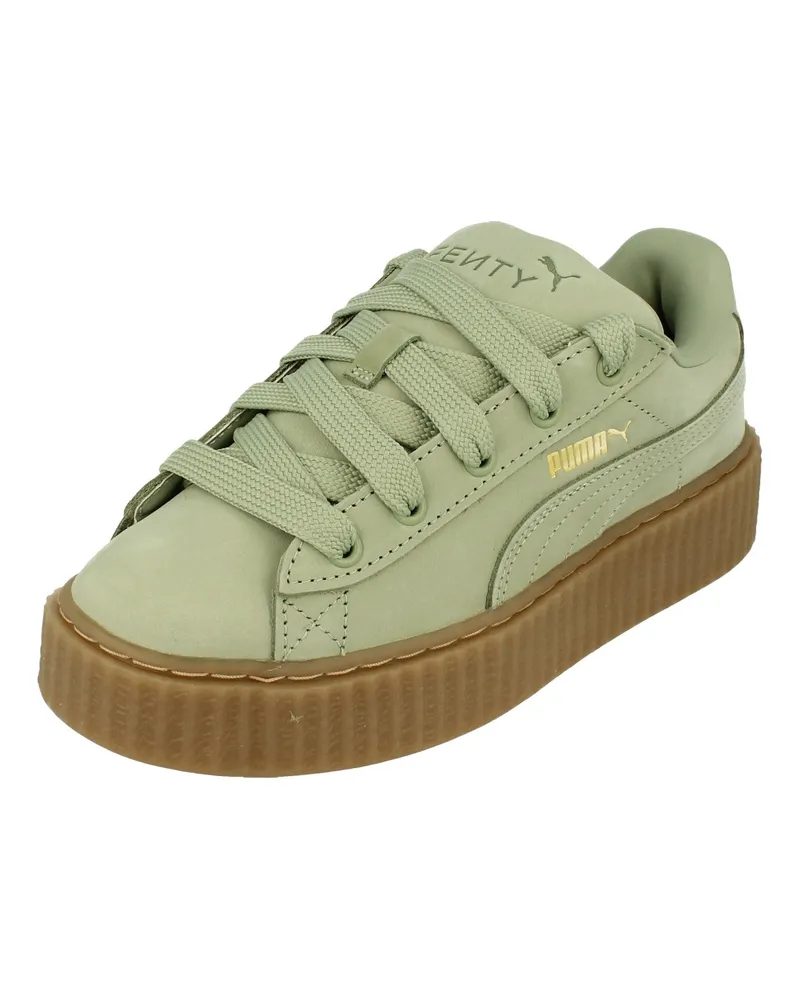 Puma Creeper Phatty Nubuck Unisex Grüne Sneakers Grün