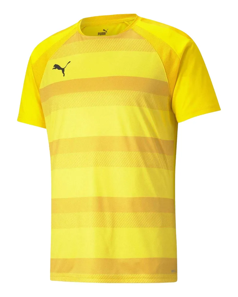 Puma TeamVision" Fußball Trikot für Herren (Gelb/Schwarz Gelb