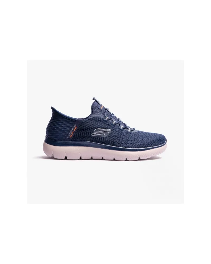 Skechers 232457/nvy Summits - High Range Herren Bungee Schnürschuhe Navy Marineblau