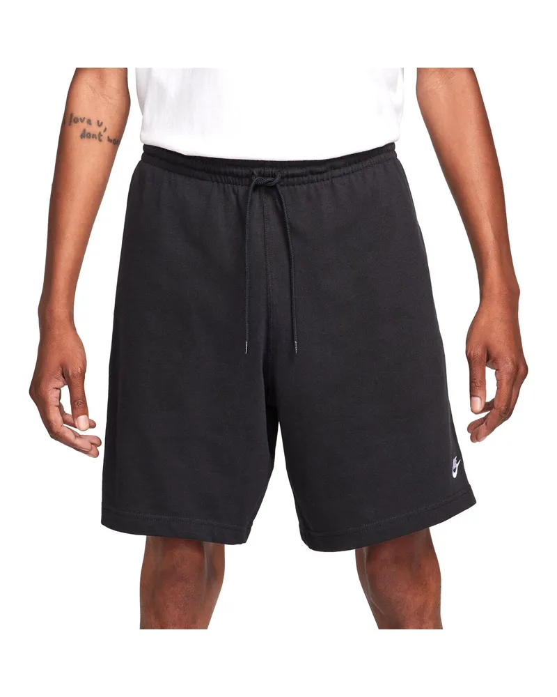Nike M NK Club Strickshorts - Schwarz Schwarz